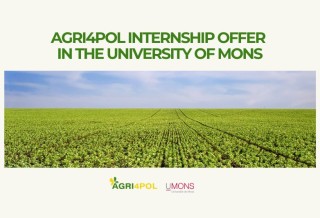 The University of Mons is seeking interns for AGRI4POL project work