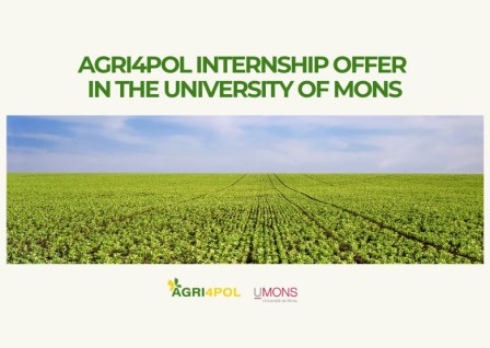 The University of Mons is seeking interns for AGRI4POL project work